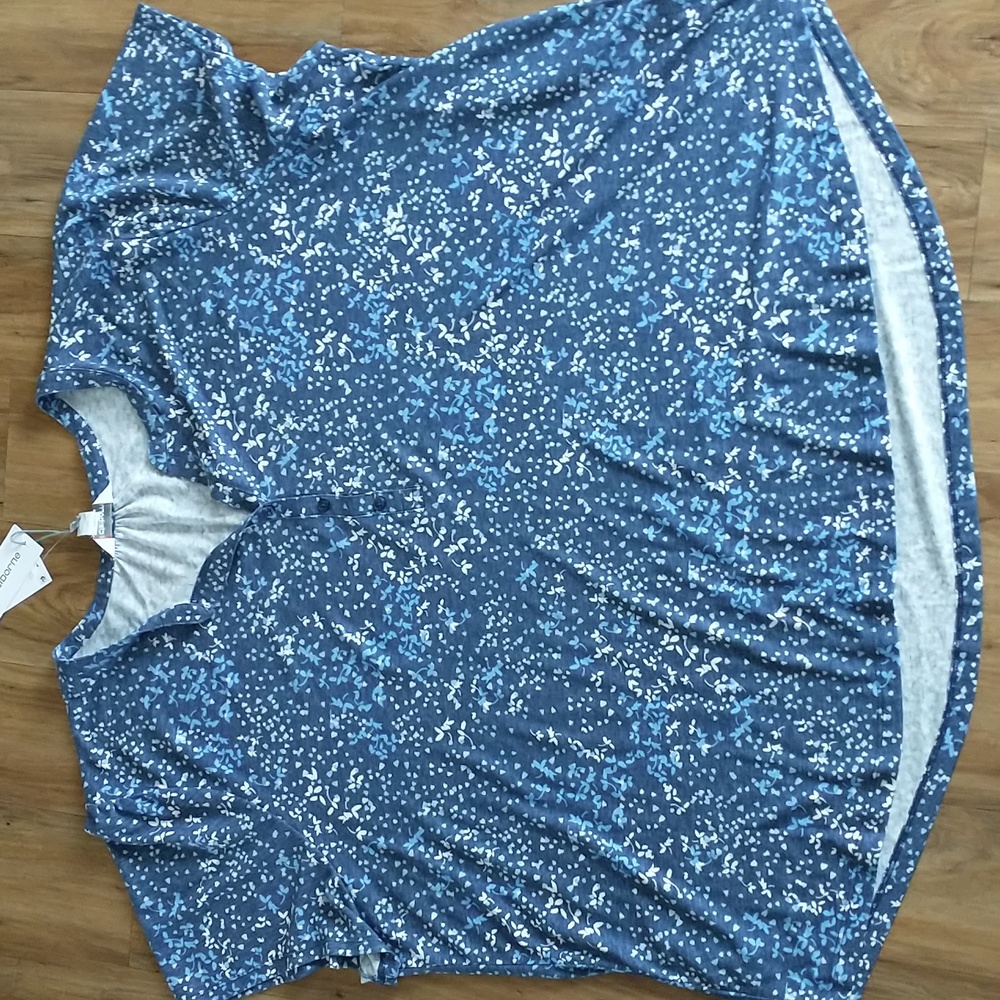 Liz Claiborne Henley Top